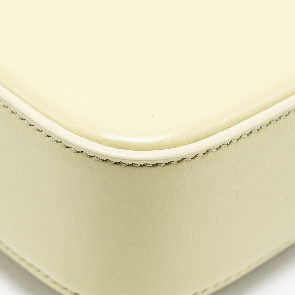 CELINE MINI CLAUDE SHINY CALFSKIN PISTACHIO GHW