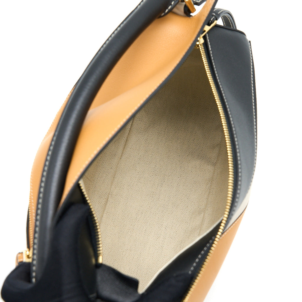 LOEWE MEDIUM PUZZLE BAG CALFSKIN MULTICOLOUR GHW