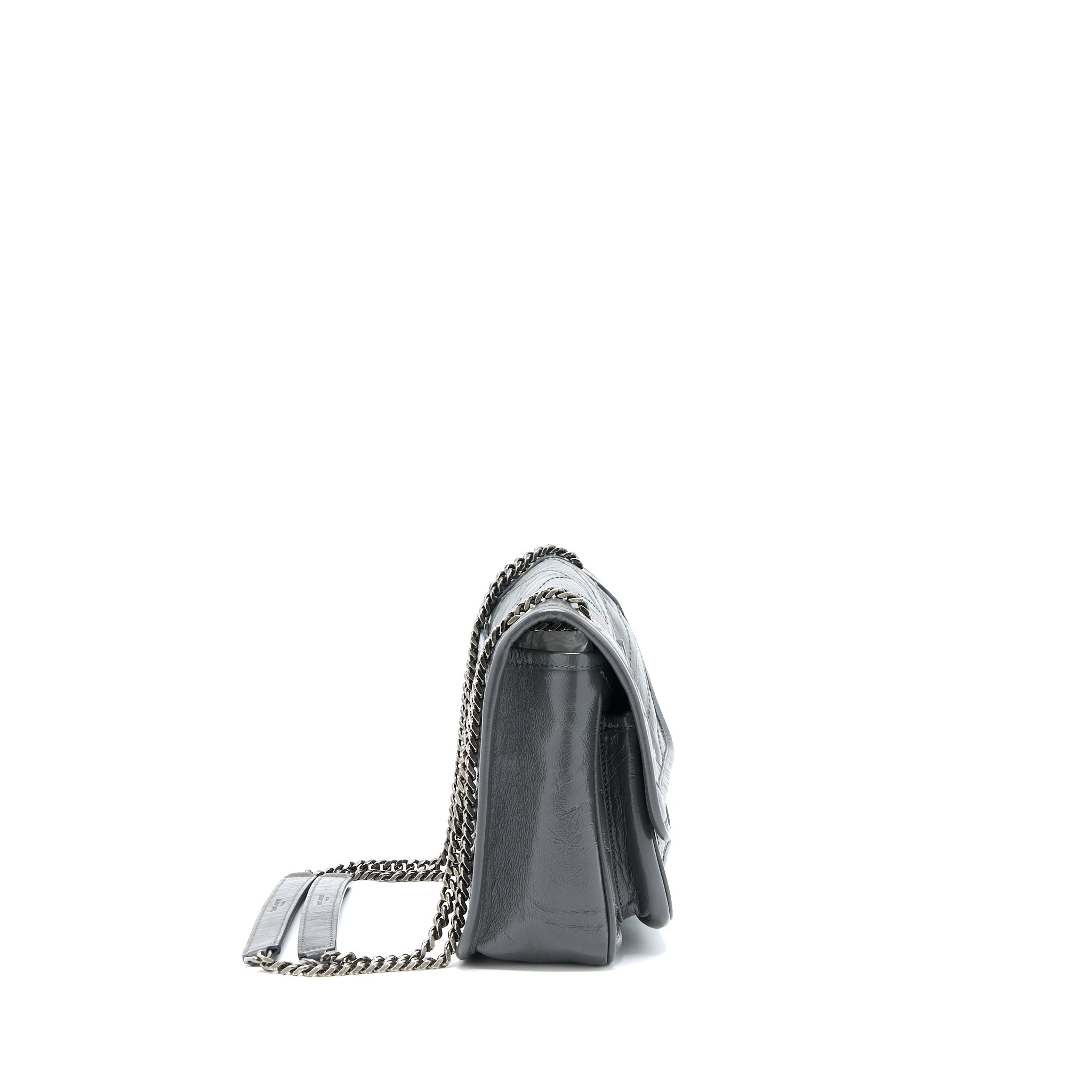 SAINT LAURENT/YSL NIKI BABY DARK GREY WITH GREY HARDWARE