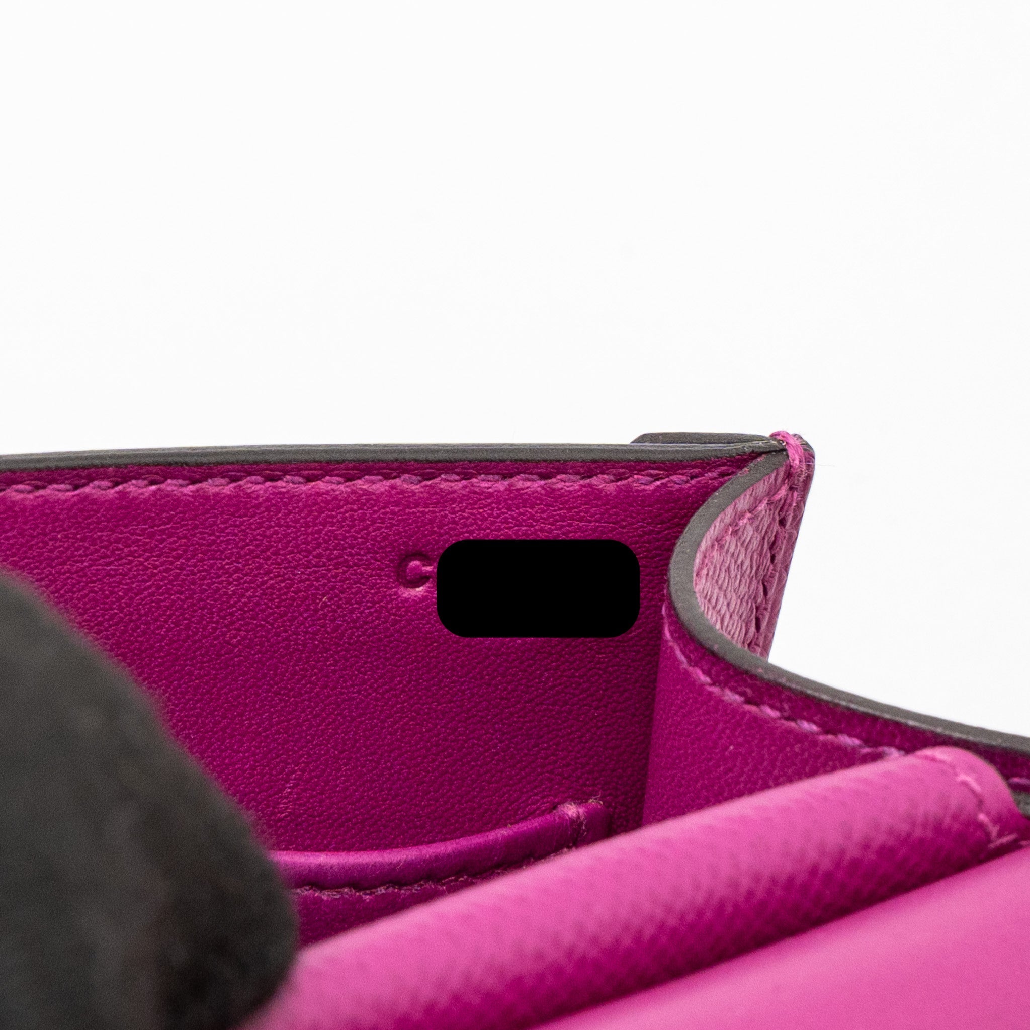 HERMES VERROU 21 EPSOM L3 ROSE PURPLE SHW