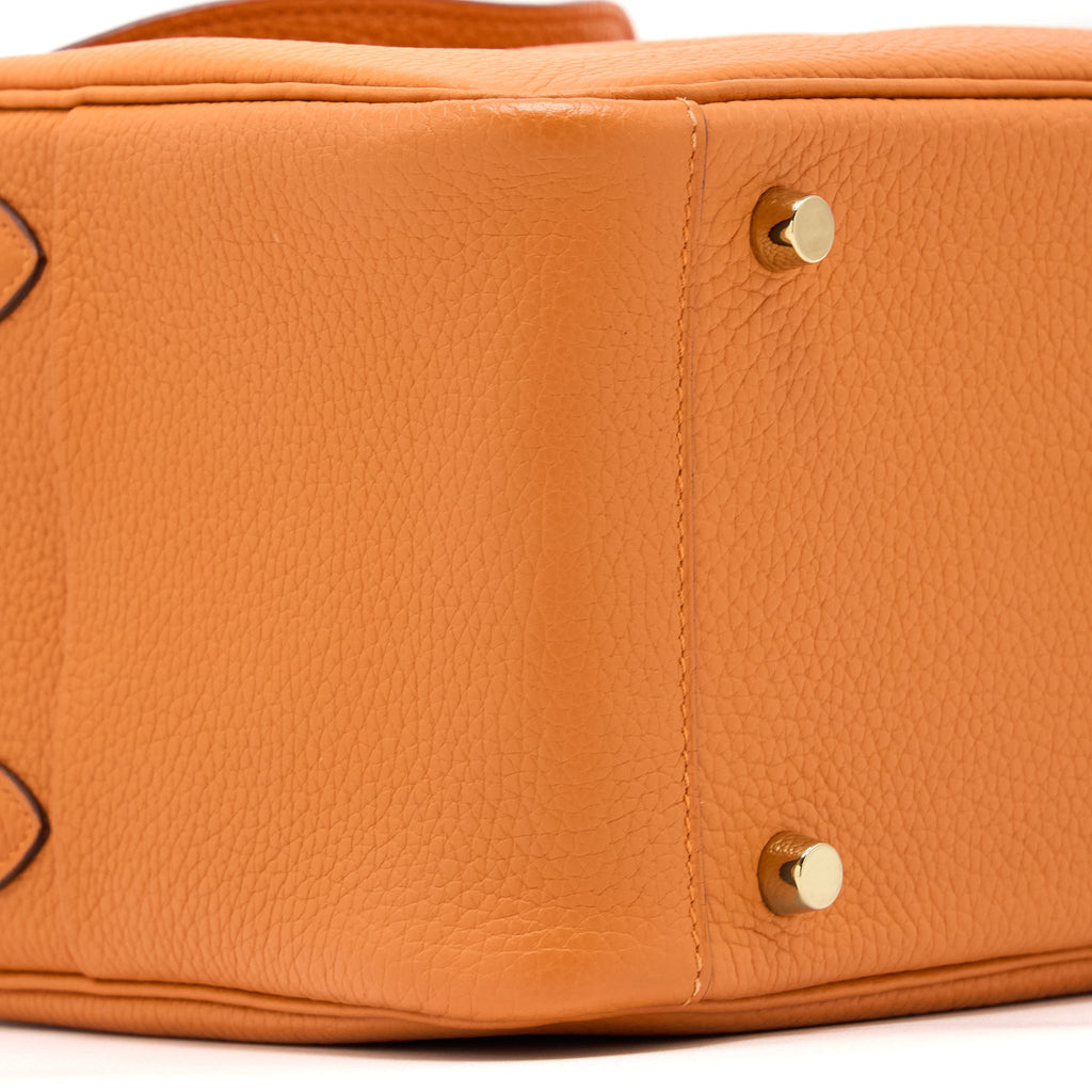 HERMES LINDY 26 CLEMENCE ORANGE GHW