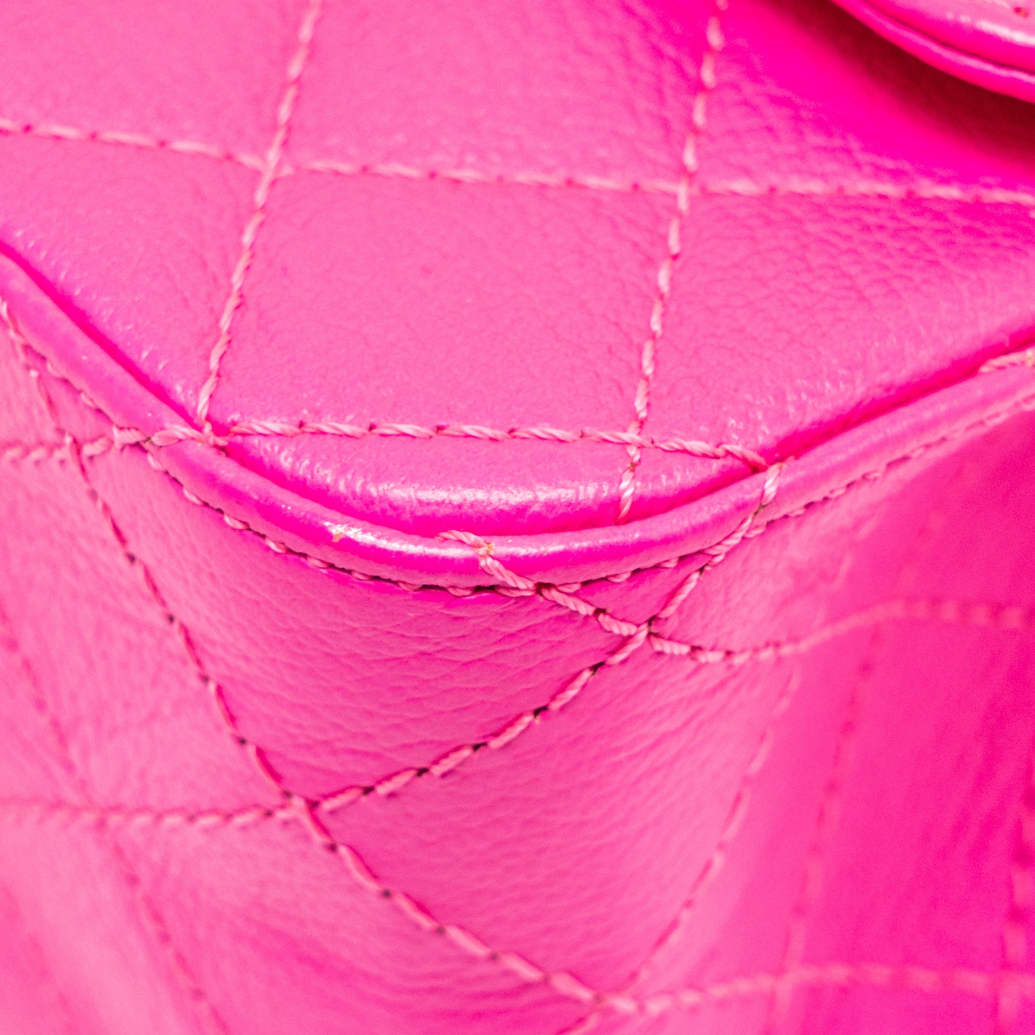 CHANEL MINI 2.55 REISSUE FLAP BAG GOATSKIN PINK SHW