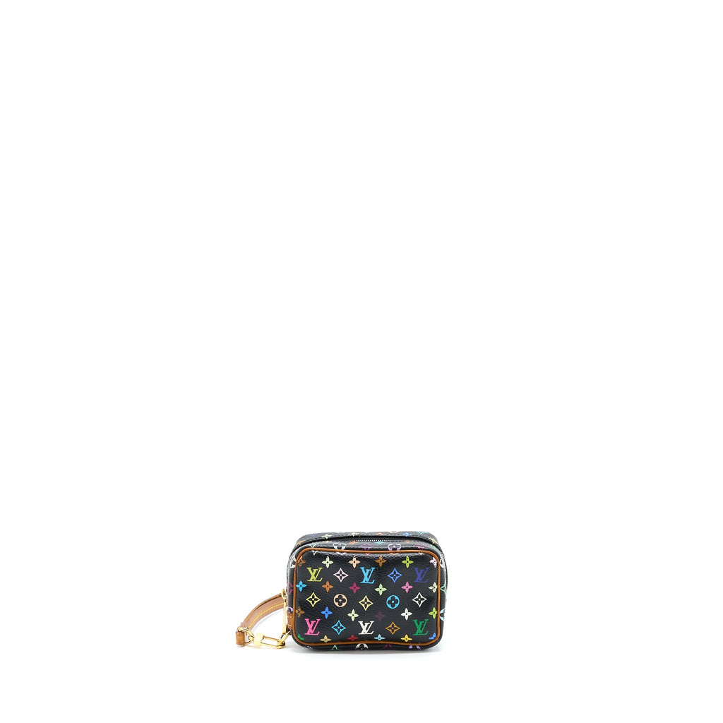 LOUIS VUITTON MINI COIN POUCH MULTICOLOUR MONOGRAM CANVAS GHW