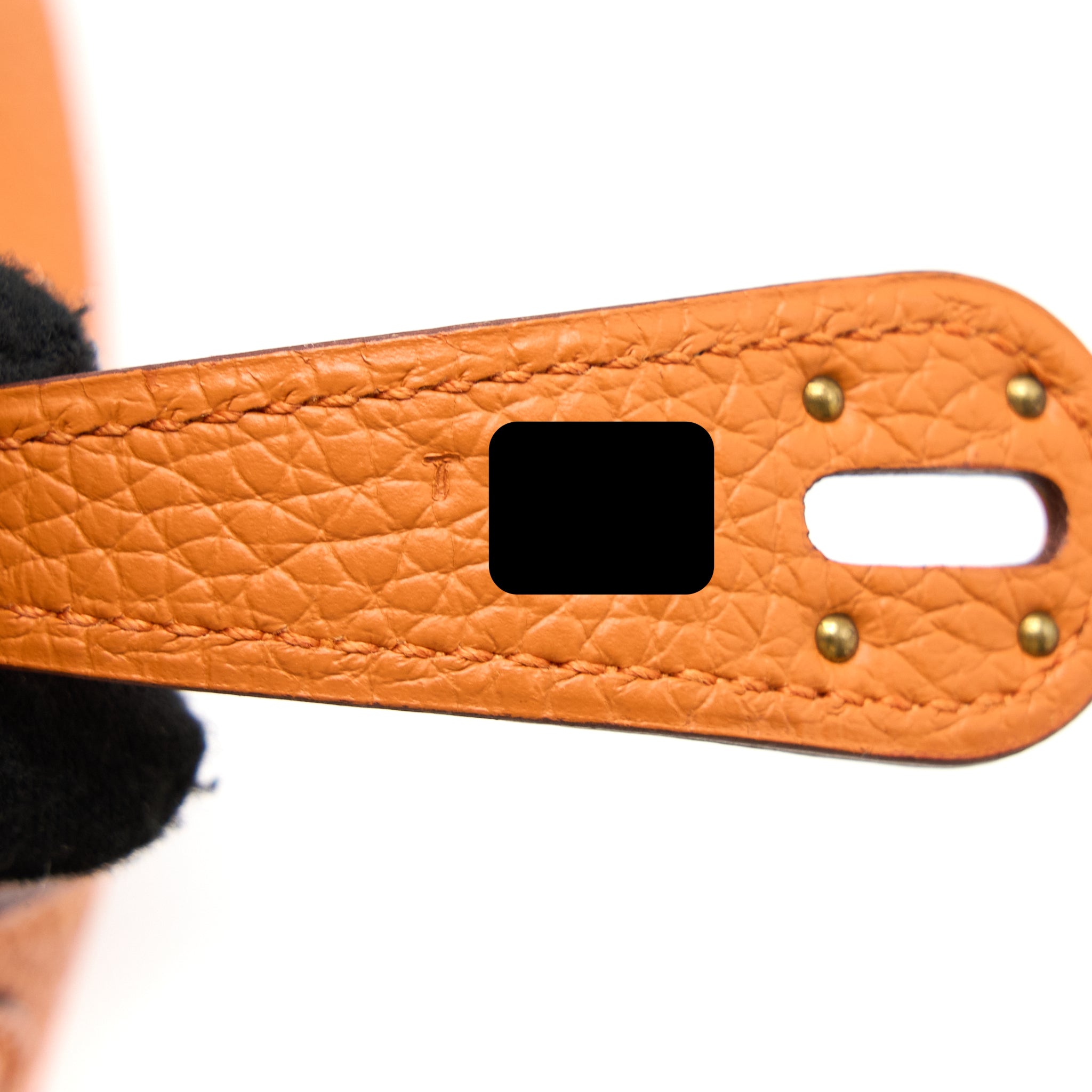 HERMES LINDY 26 CLEMENCE ORANGE GHW