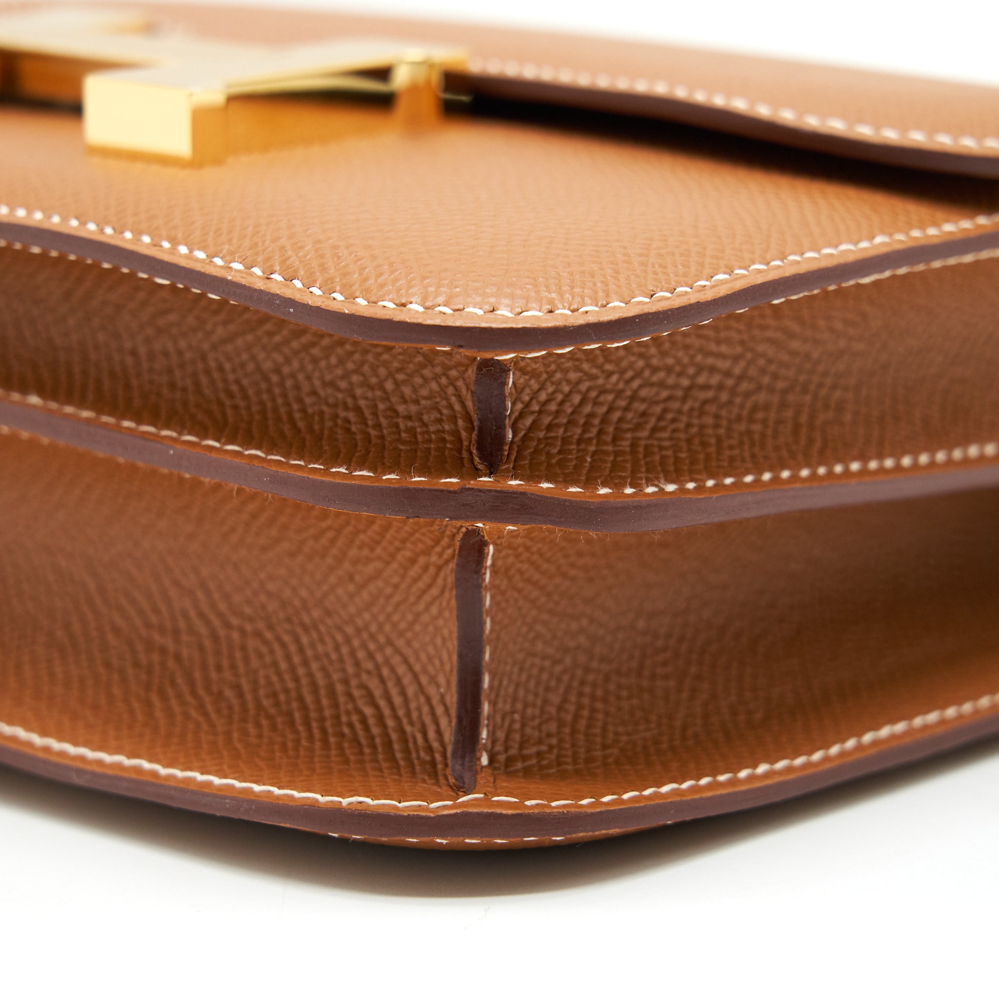 HERMES CONSTANCE MINI EPSOM GOLD GHW