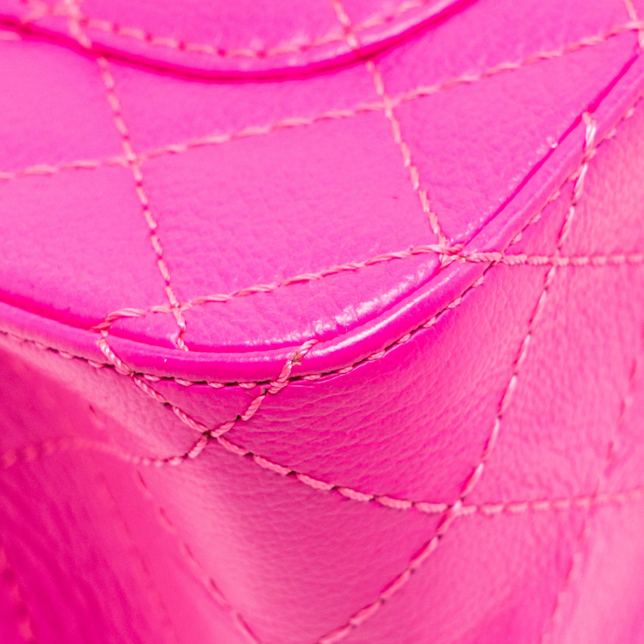 CHANEL MINI 2.55 REISSUE FLAP BAG GOATSKIN PINK SHW