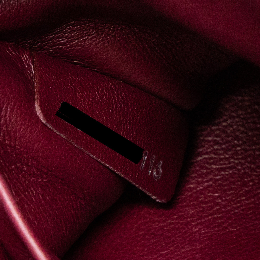 DIOR DIORISSIMO BAG CALFSKIN BEIGE/PINK SHW
