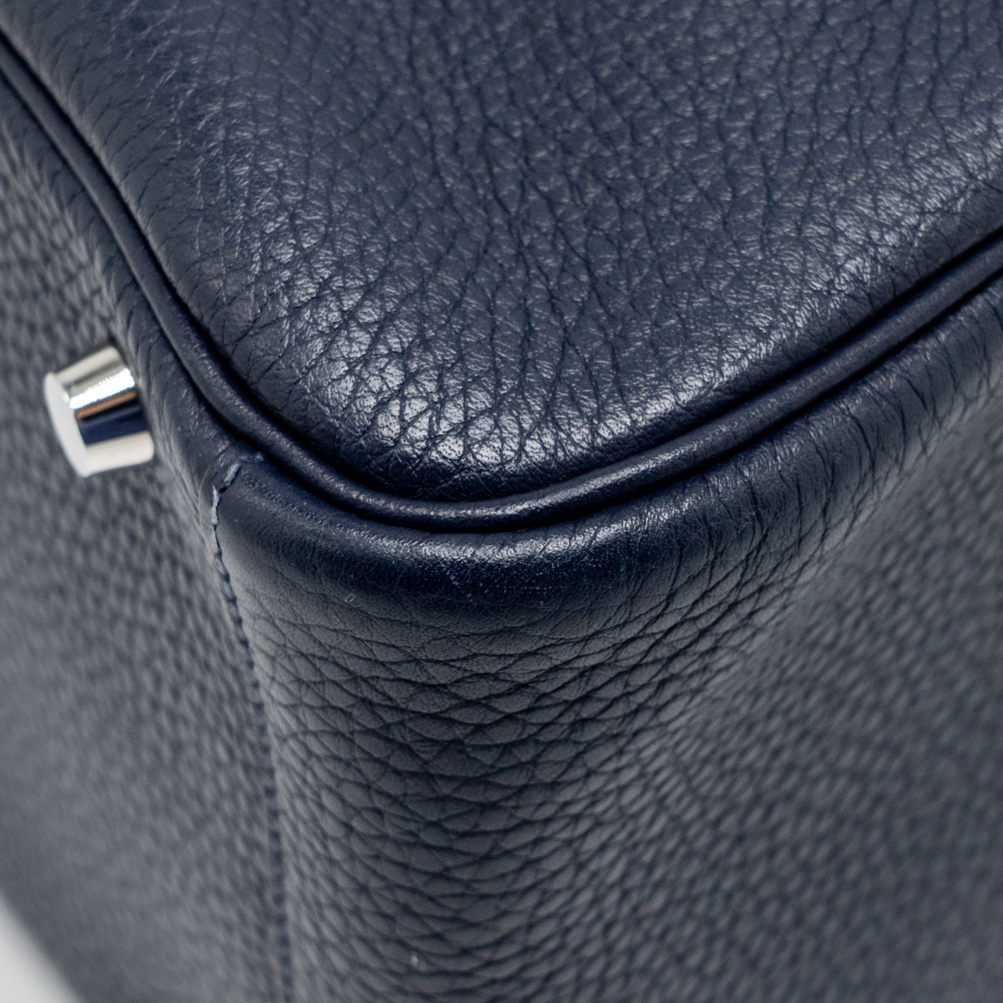 HERMES LINDY 30 CLEMENCE BLUE NUIT SHW