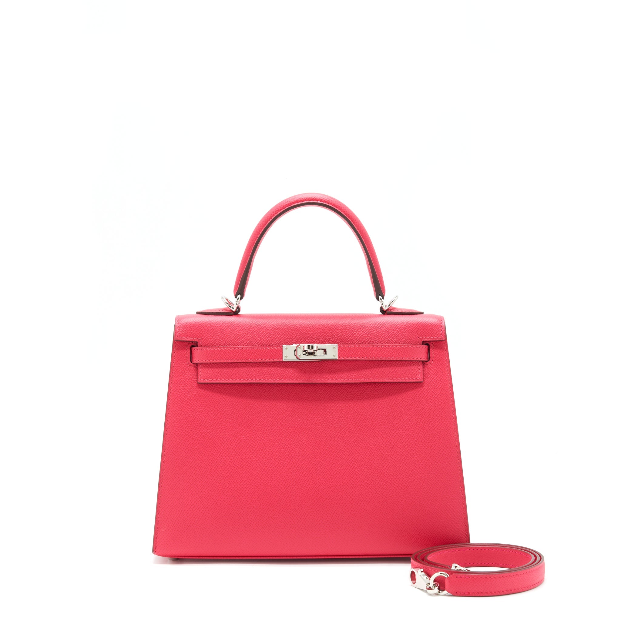 HERMES KELLY 25 EPSOM I6 ROSE EXTREME SHW