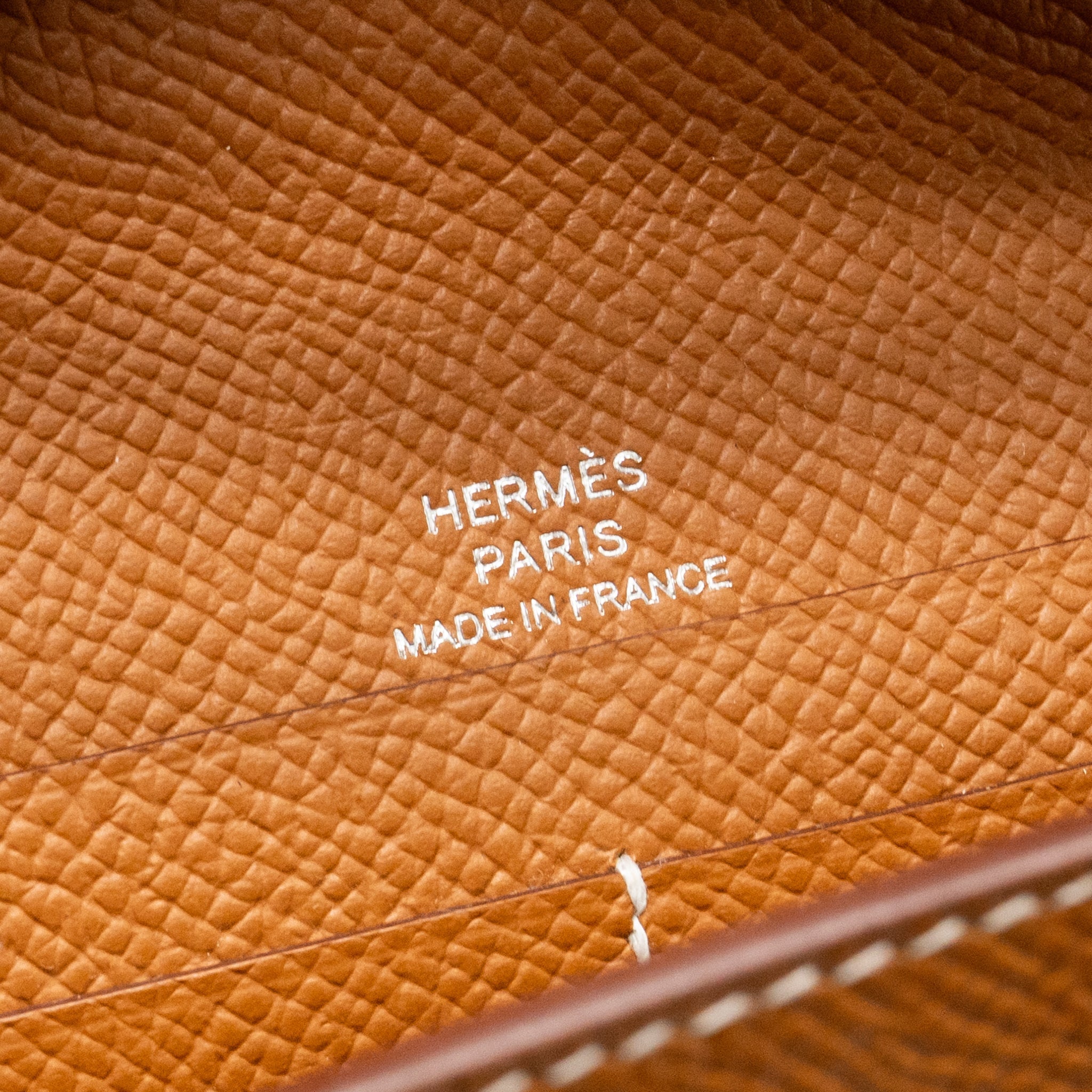 HERMES MAILLON TO GO WALLET EPSOM GOLD SHW