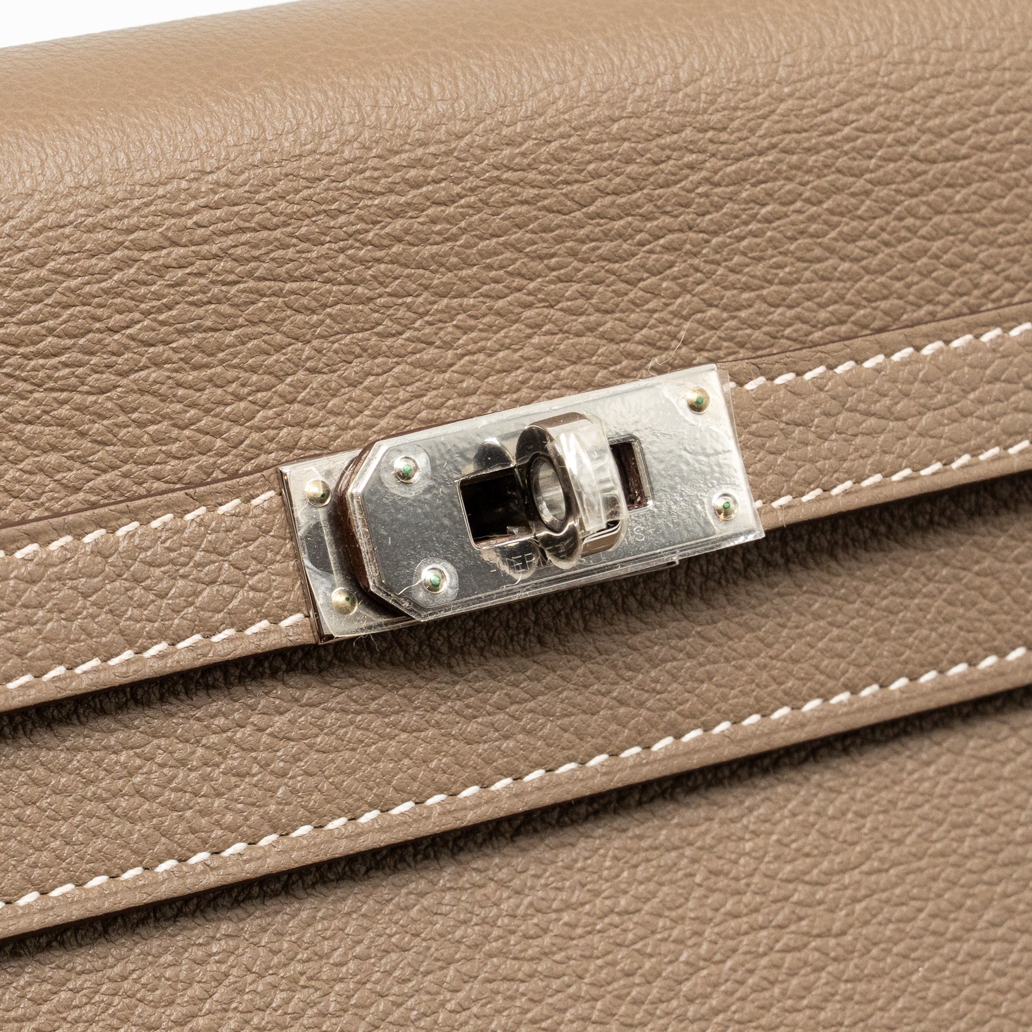 HERMES CLASSIC KELLY TO GO EVERCOLOR ETOUPE SHW