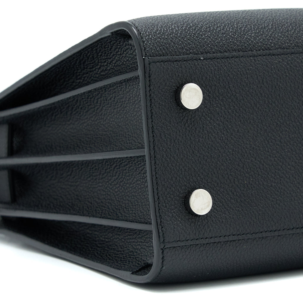SAINT LAURENT SAC DE JOUR BABE GRAINED CALFSKIN BLACK SHW