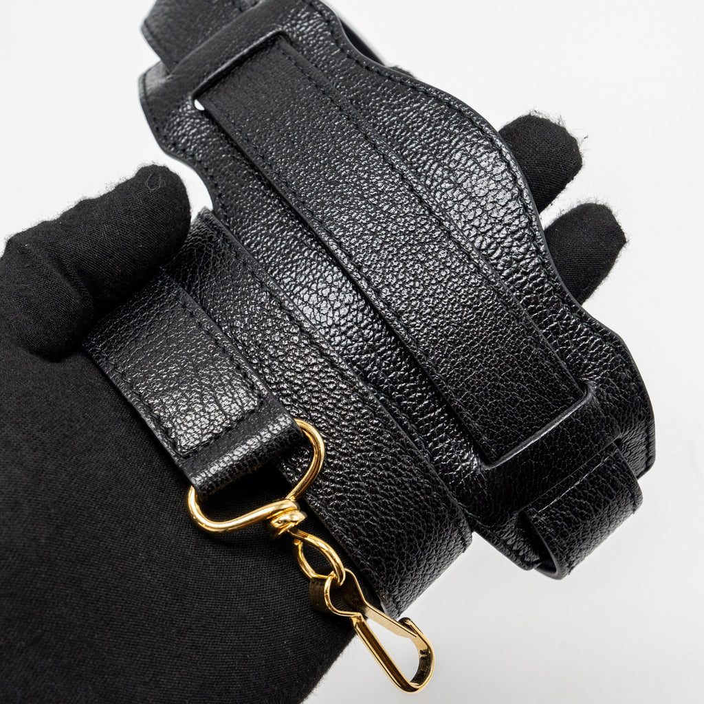BALENCIAGA CLASSIC CITY BAG LEATHER BLACK GHW