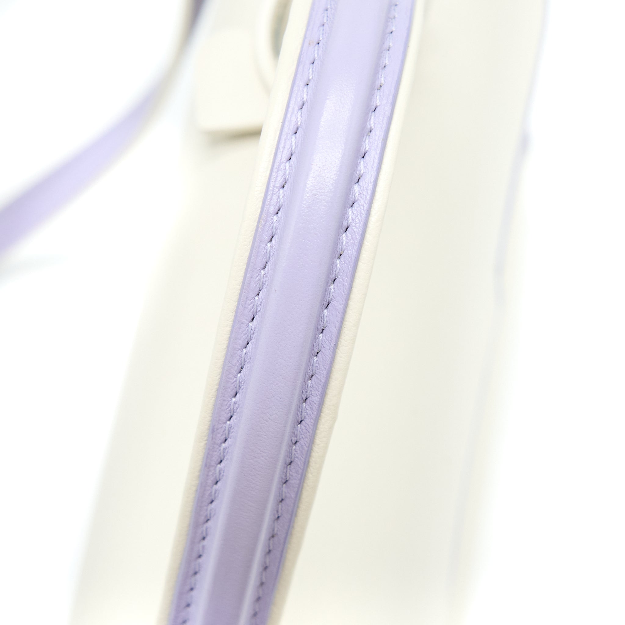 DELVAUX TEMPETE TOTE BAG CALFSKIN WHITE/MULTICOLOUR SHW