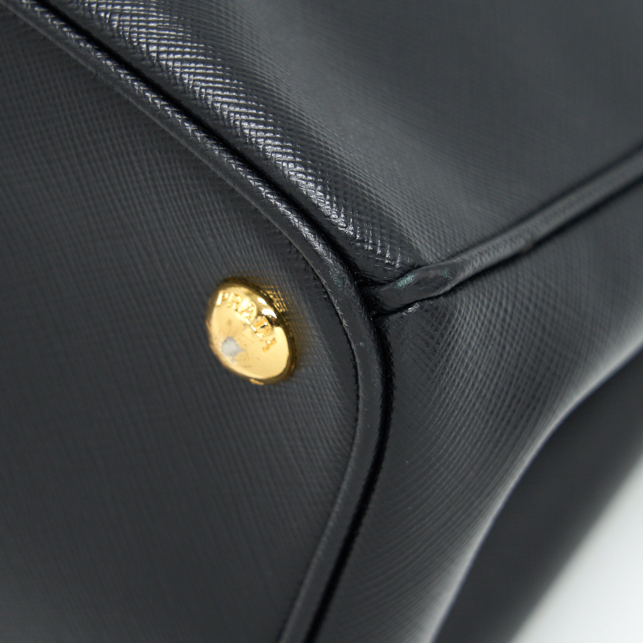 PRADA SAFFIANO TOTE BAG BLACK GHW