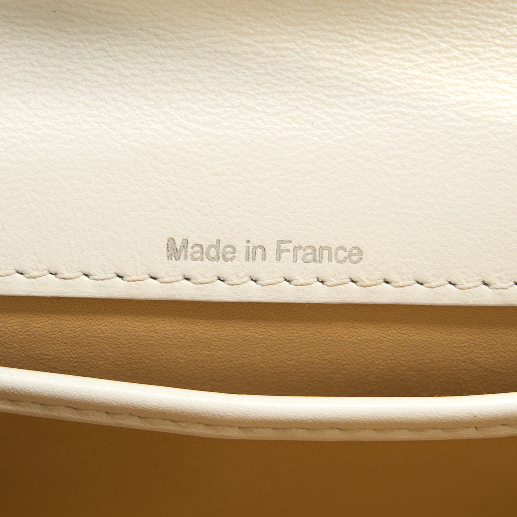 DELVAUX TEMPETE TOTE BAG CALFSKIN WHITE/MULTICOLOUR SHW