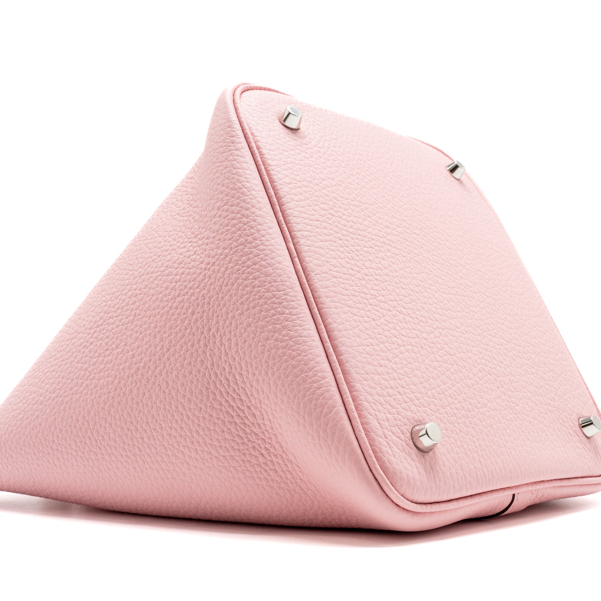 HERMES PICOTIN 22 LOCK BAG CLEMENCE ROSE SAKURA SHW