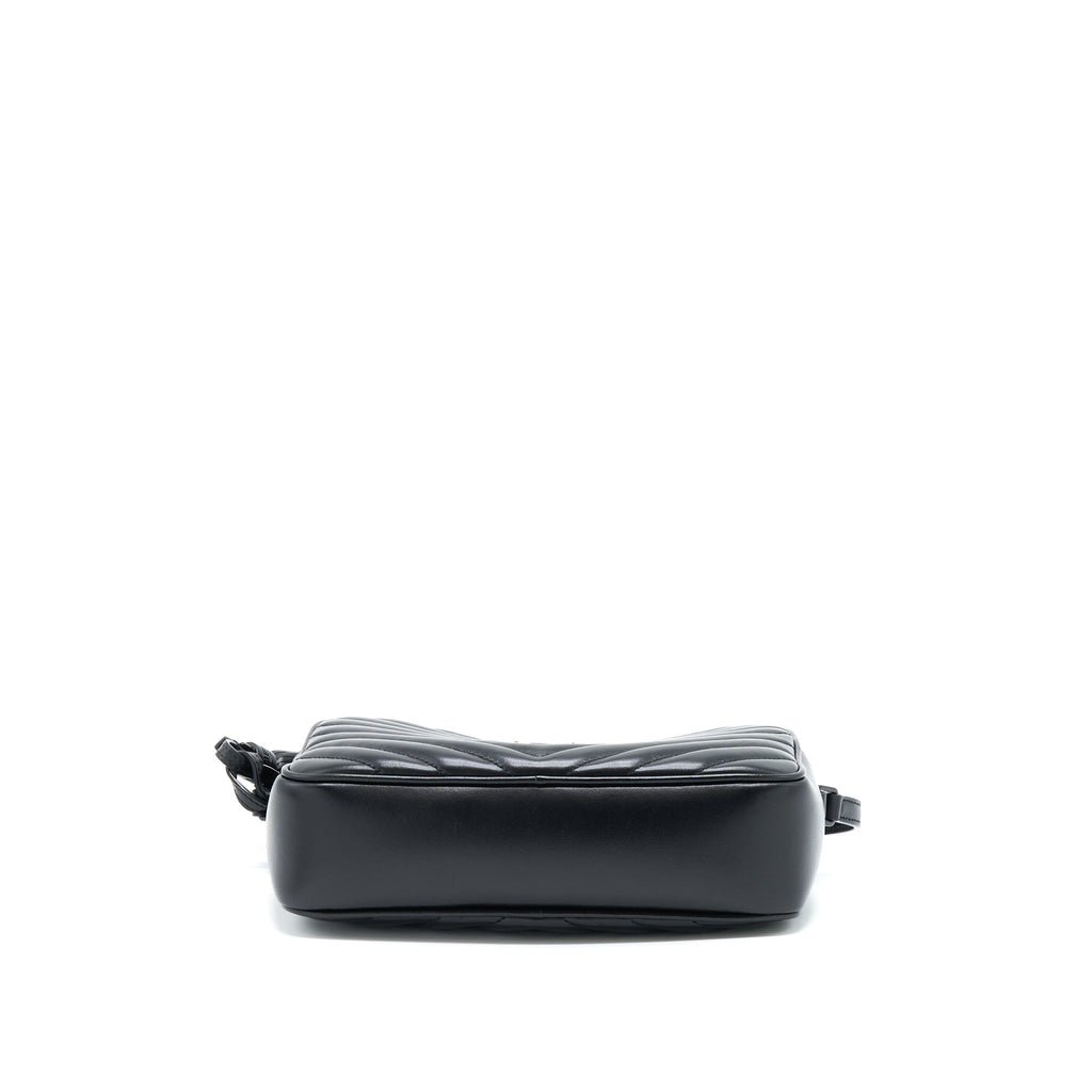 SAINT LAURENT/YSL LOU CAMERA BAG CALFSKIN SO BLACK