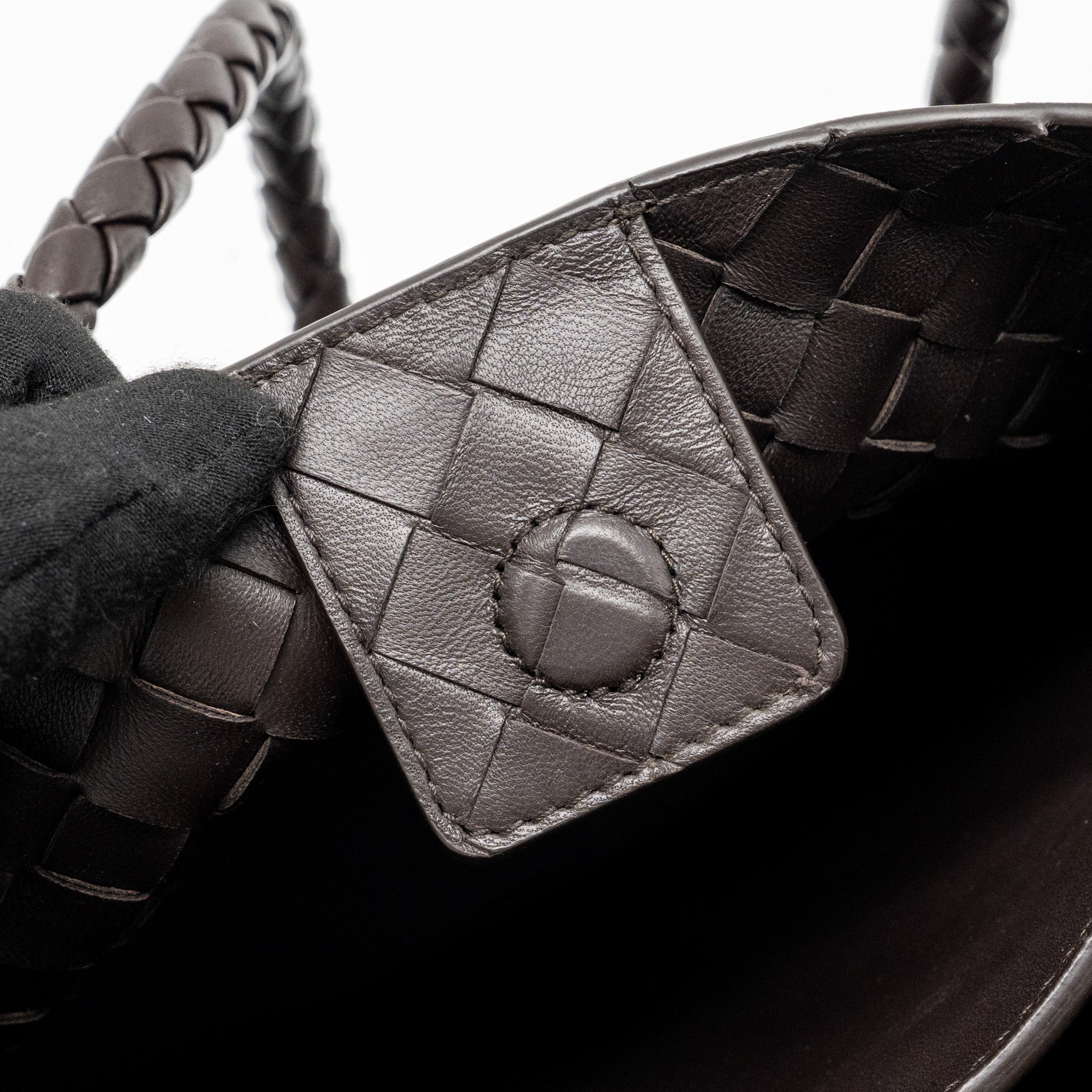 BOTTEGA VENETA MEDIUM ANDIAMO BAG LAMBSKIN FONDANT GHW