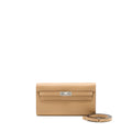 HERMES CLASSIC KELLY TO GO EPSOM CHAI / MAUVE SYLVESTRE SHW