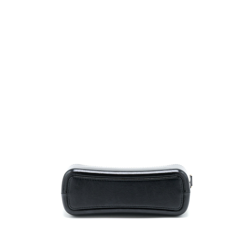 CHANEL LARGE GABRIELLE HOBO BAG WHITE/BLACK MULTICOLOUR HARDWARE