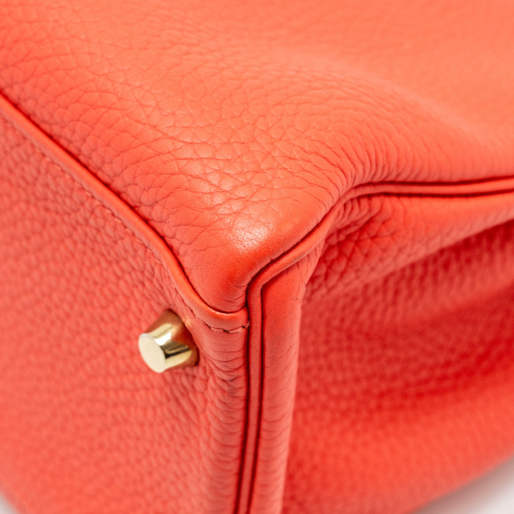 HERMES KELLY 32 CLEMENCE T5 ROSE JAIPUR GHW