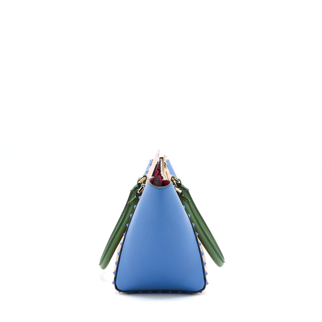 VALENTINO ROCKSTUD PAGOTA BAG MULTICOLOUR GHW