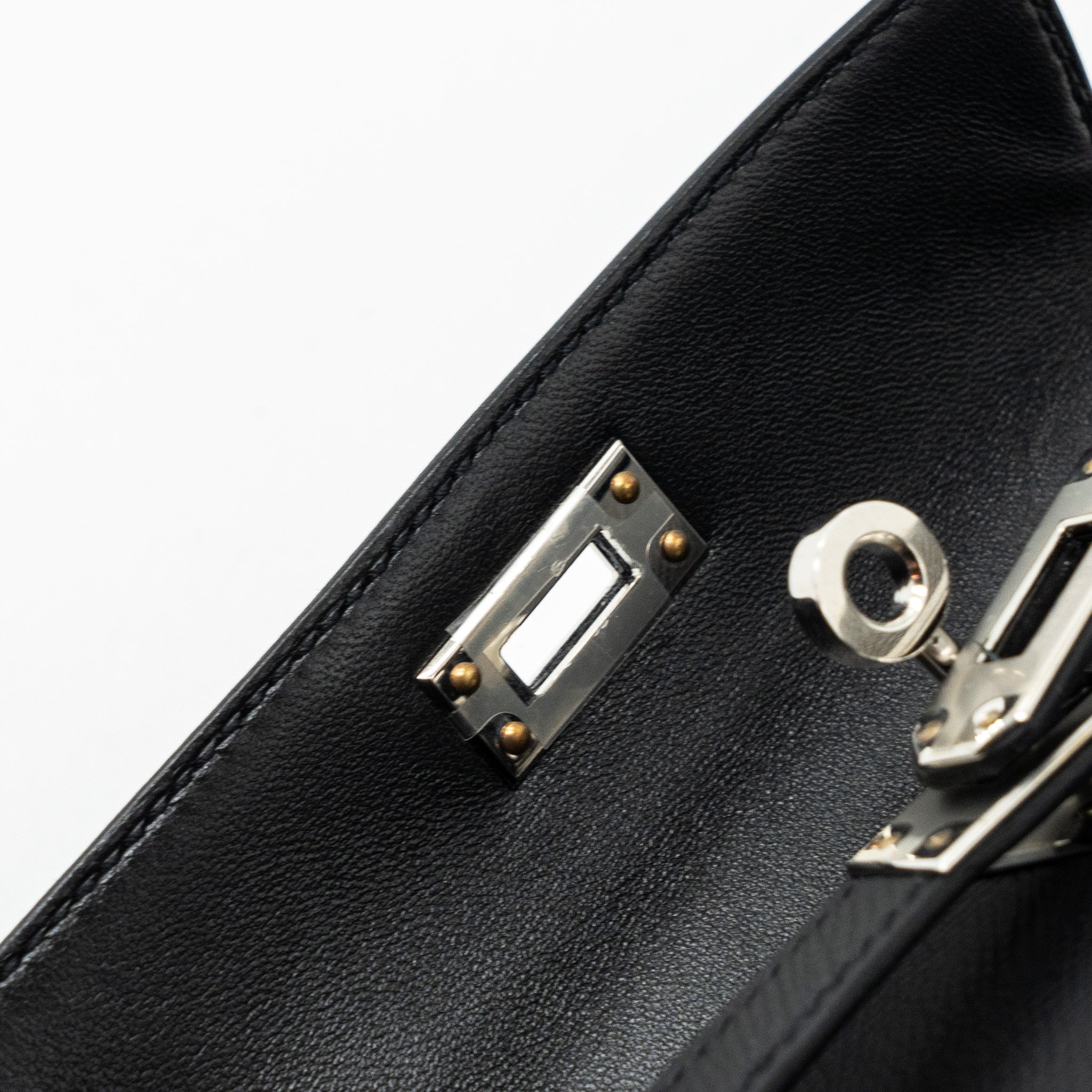HERMES MINI KELLY EPSOM BLACK SHW