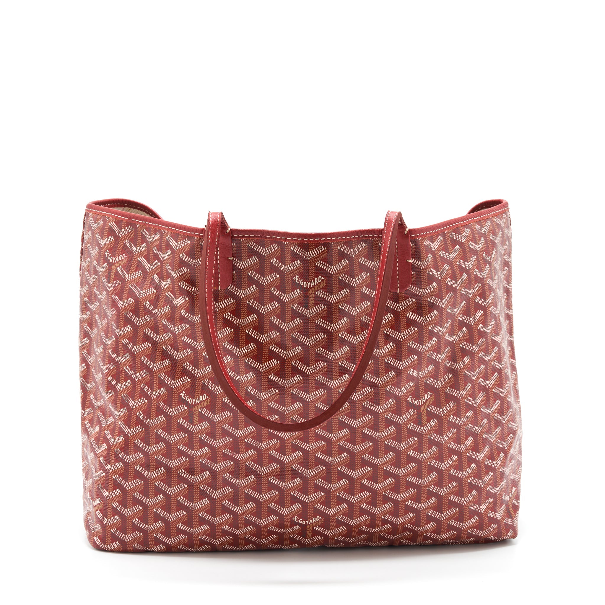 GOYARD SAINT LOUIS TOTE PM RED/MULTICOLOUR