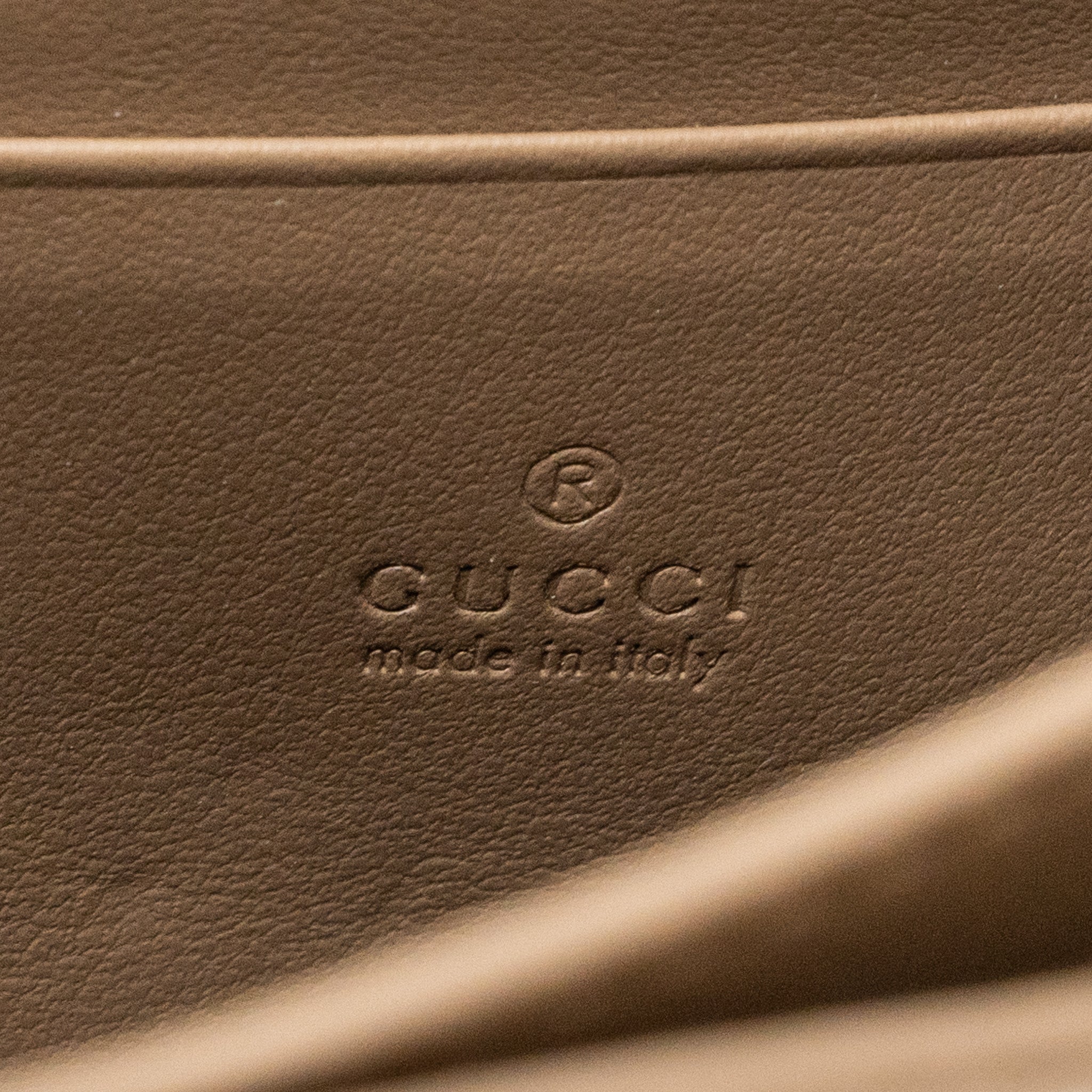 GUCCI DIONYSUS WALLET ON CHAIN GG SUPREME CANVAS SHW