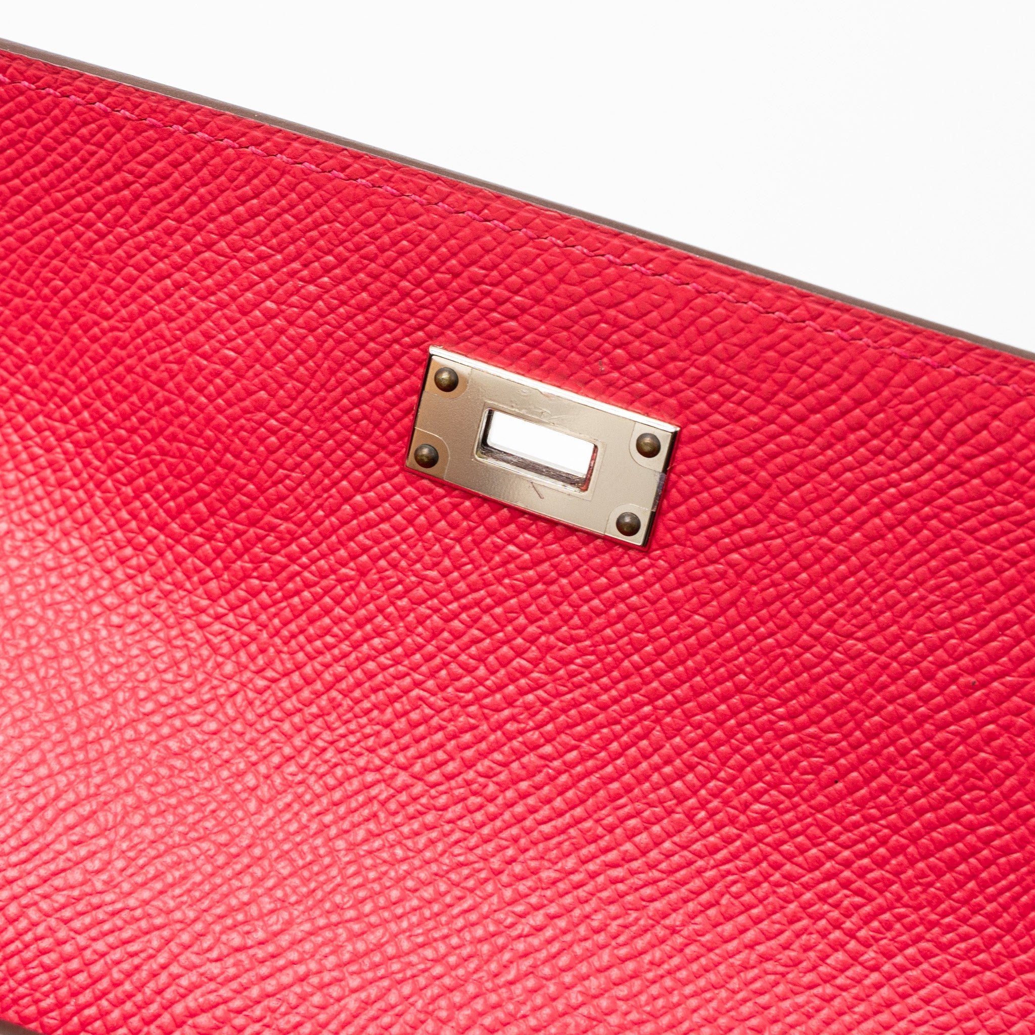 HERMES KELLY LONG WALLET EPSOM ROSE EXTREME SHW