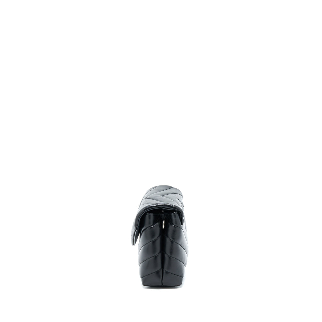 SAINT LAURENT/ YSL TOY LOU LOU BLACK SHW