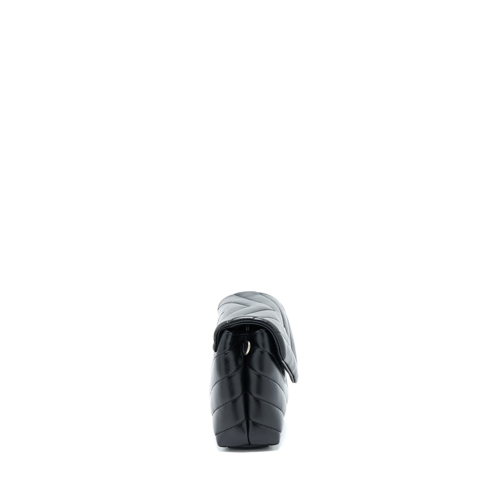 SAINT LAURENT/ YSL TOY LOU LOU BLACK SHW