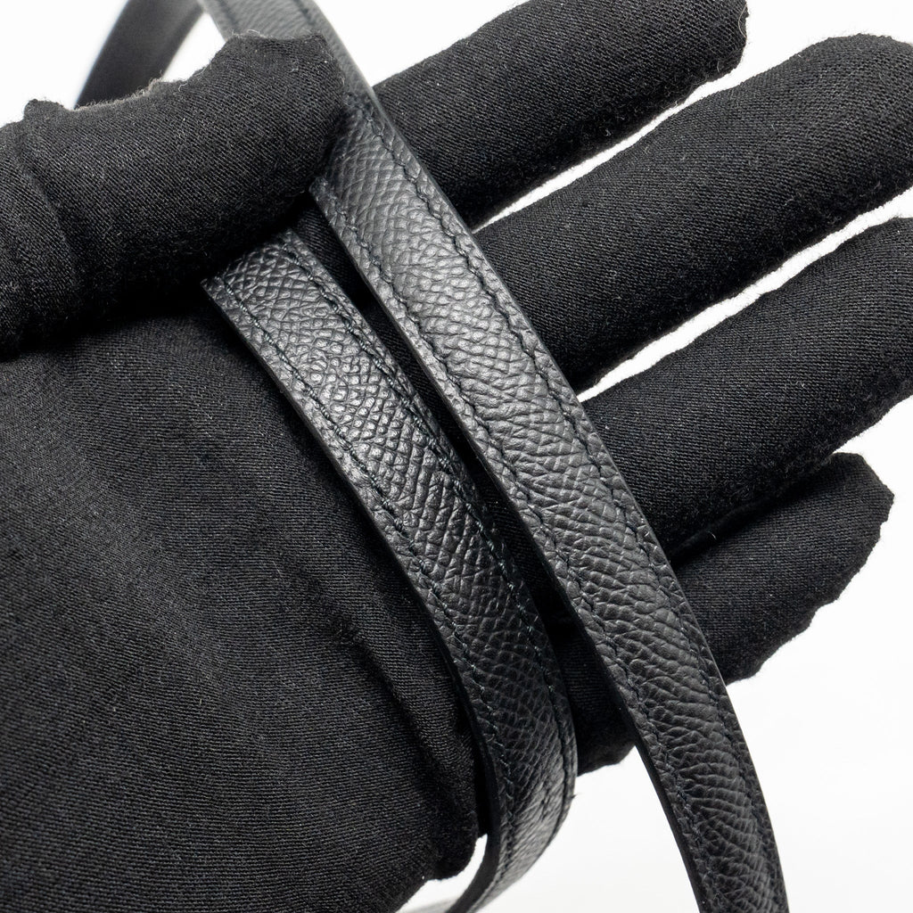 HERMES MINI CONSTANCE EPSOM BLACK BRUSHED GHW