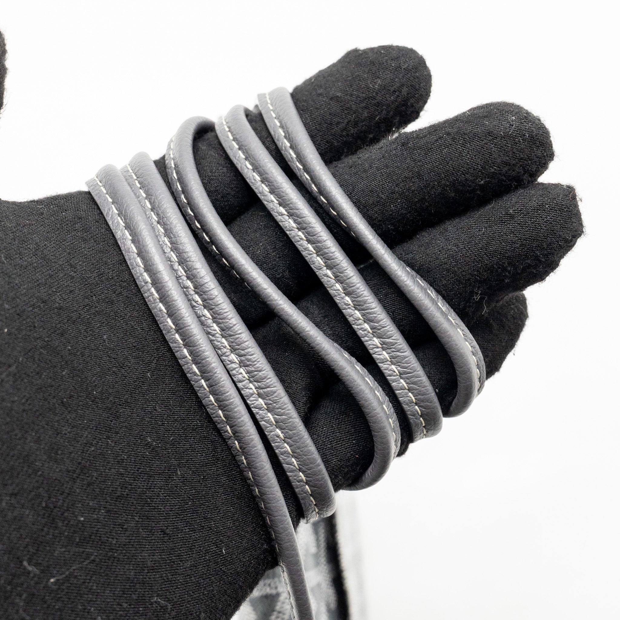 GOYARD PORTEFEUILLE POCHETTE PLUMET GOYARDINE CANVAS / CALFSKIN GREY SHW