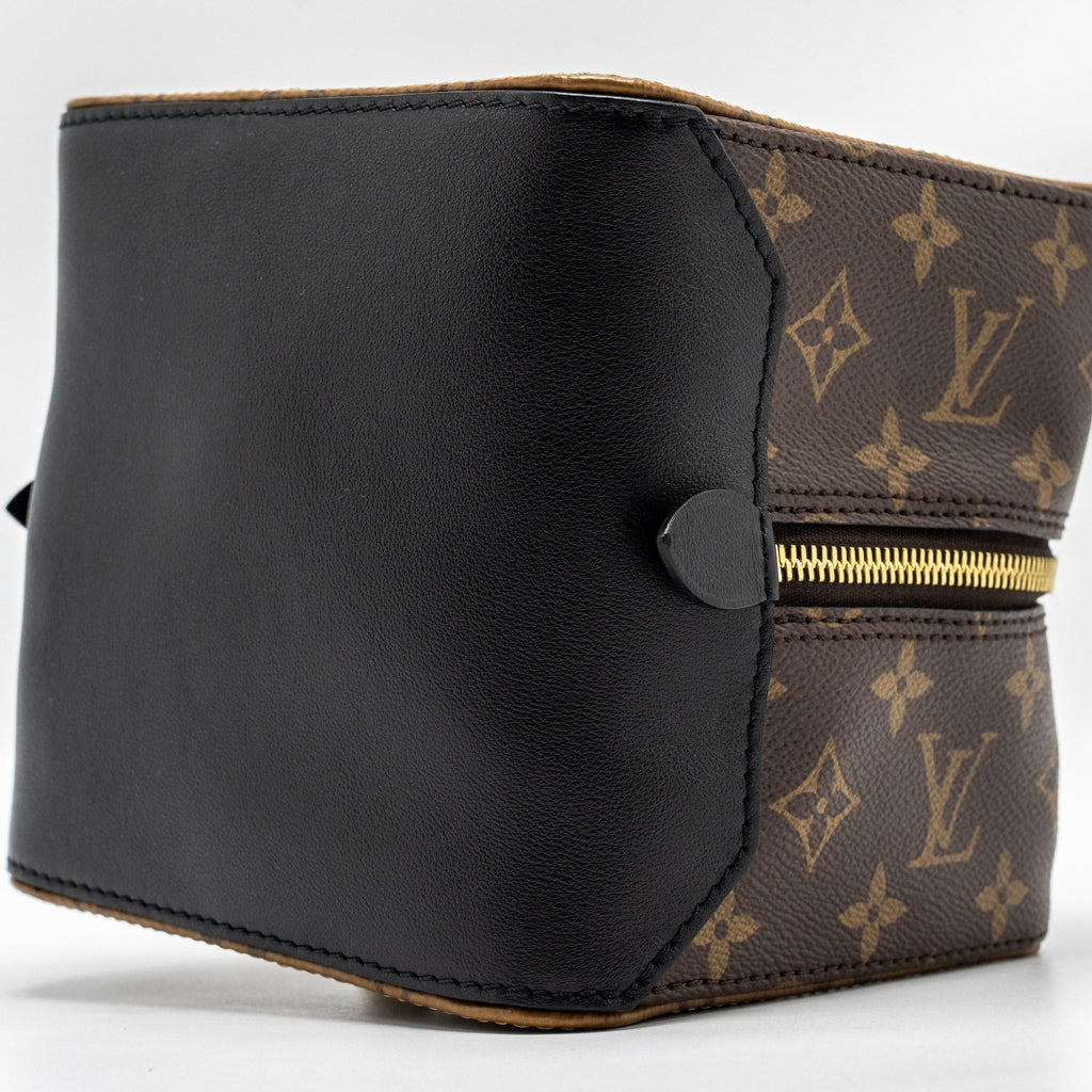 LOUIS VUITTON SQUARE BAG MONOGRAM REVERSE CANVAS GHW