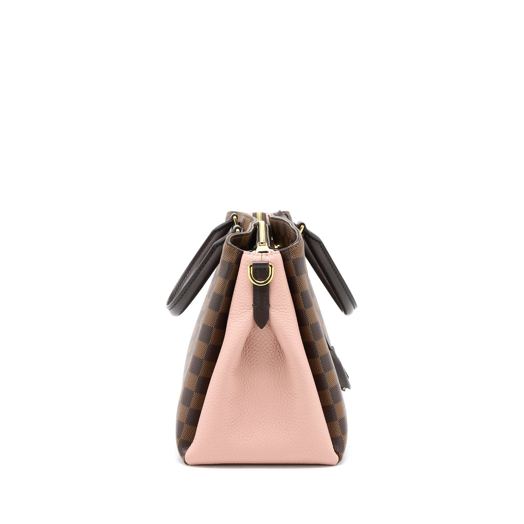 LOUIS VUITTON NORMANDY TOTE BAG DAMIER EBENE CANVAS MAGNOLIA GHW