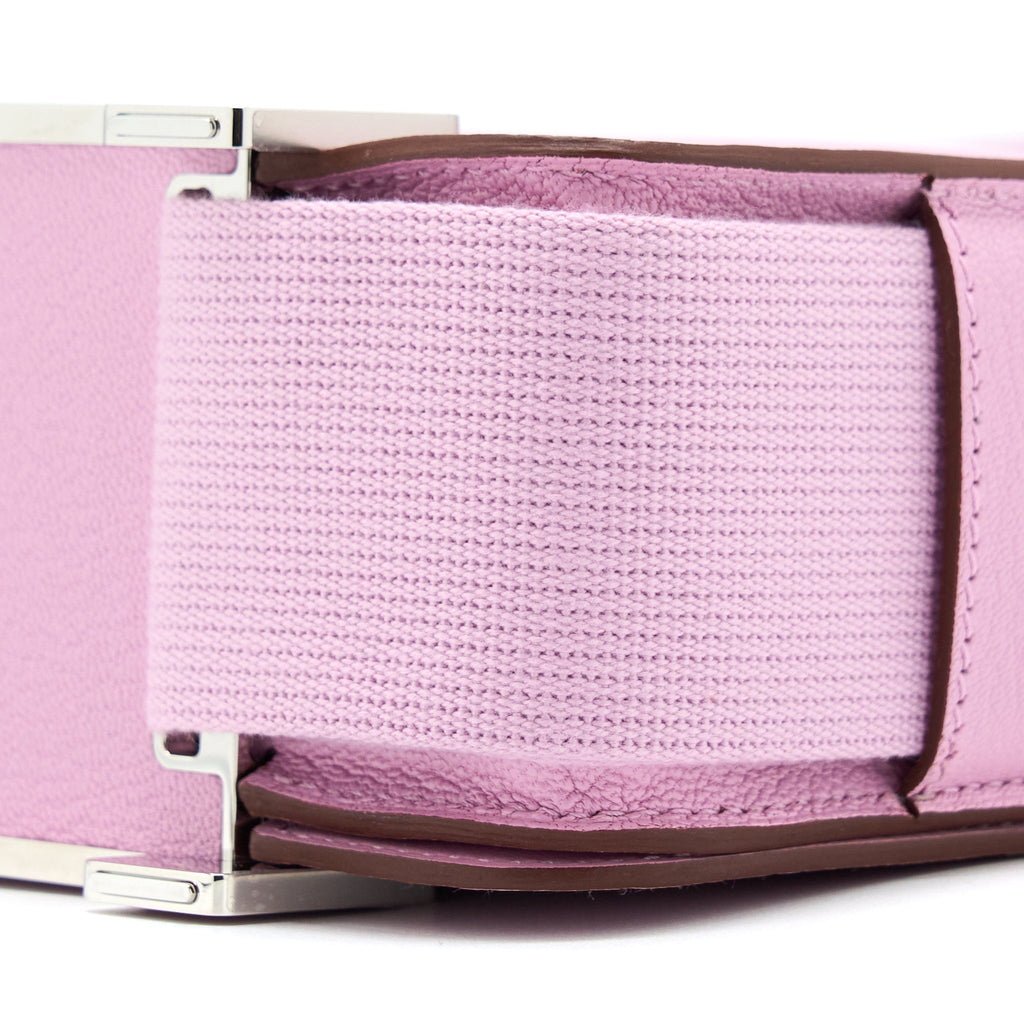 HERMES GETA CHÈVRE MYSORE MAUVE SYLVESTRE SHW
