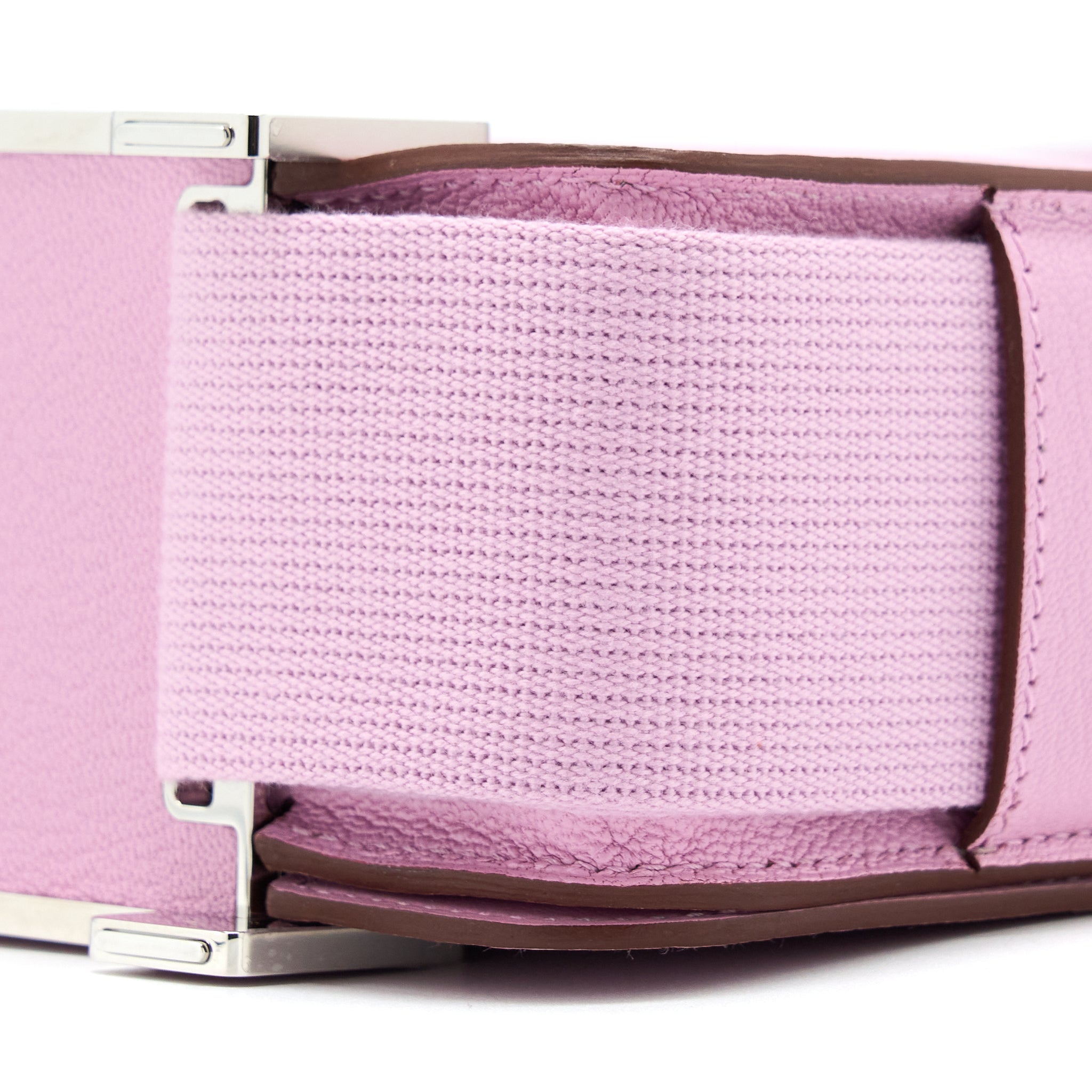 HERMES GETA CHÈVRE MYSORE MAUVE SYLVESTRE SHW