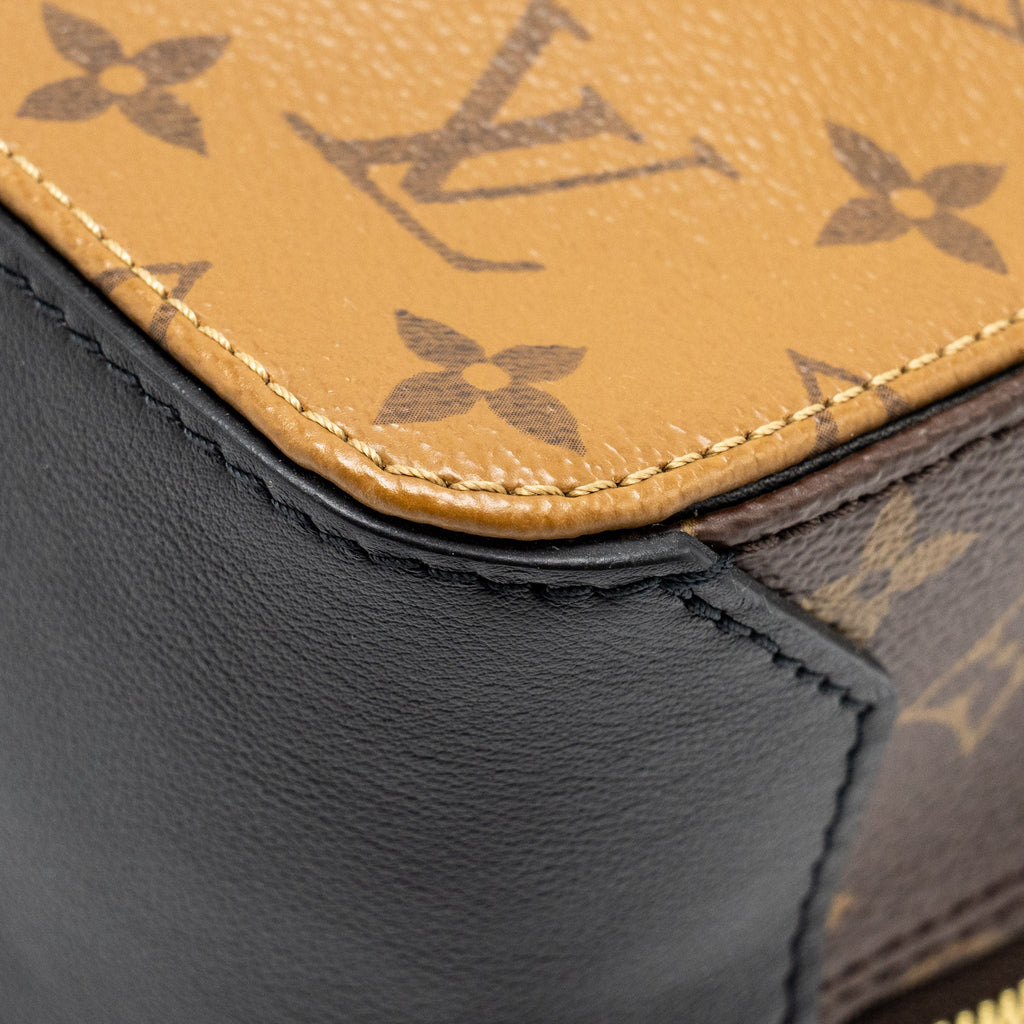 LOUIS VUITTON SQUARE BAG MONOGRAM REVERSE CANVAS GHW