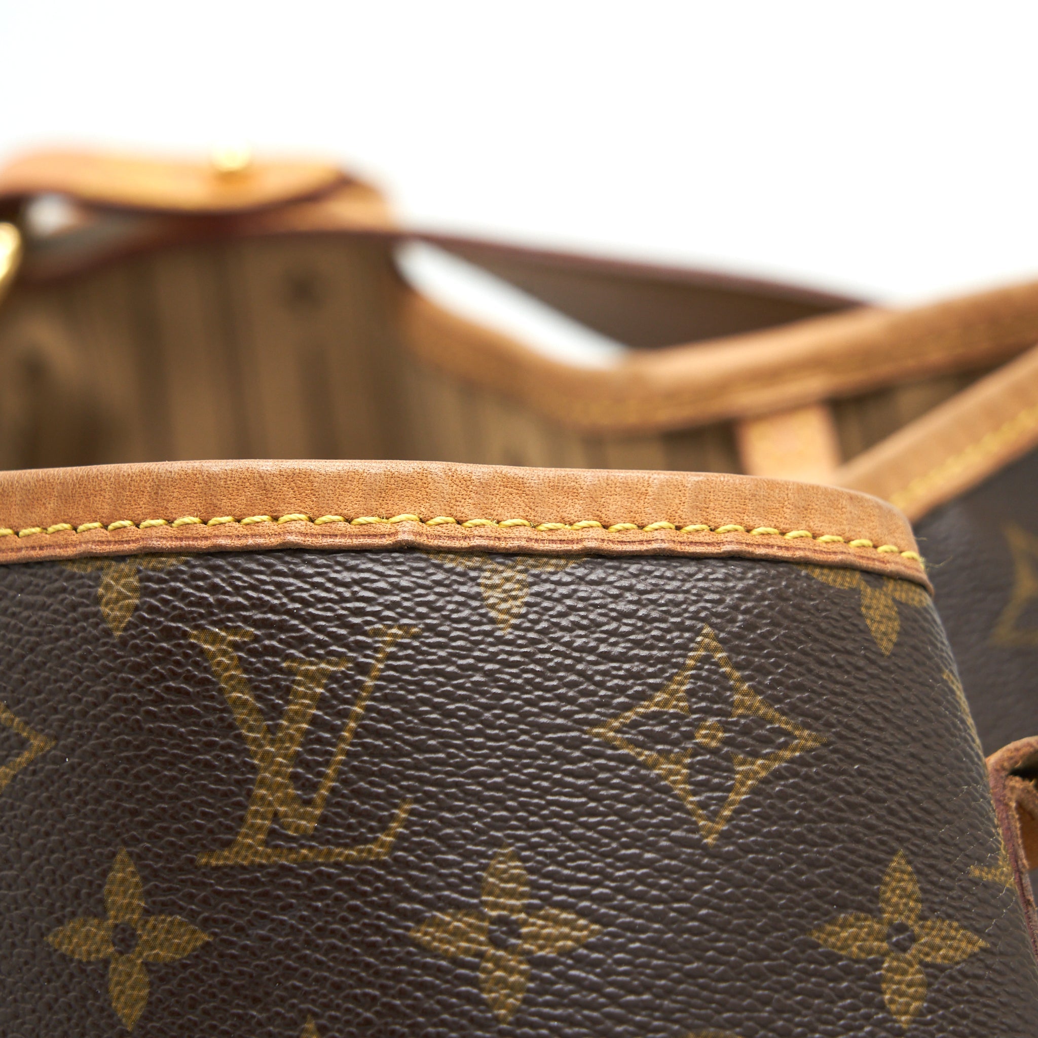 LOUIS VUITTON LARGE TOTE BAG MONOGRAM CANVAS GHW
