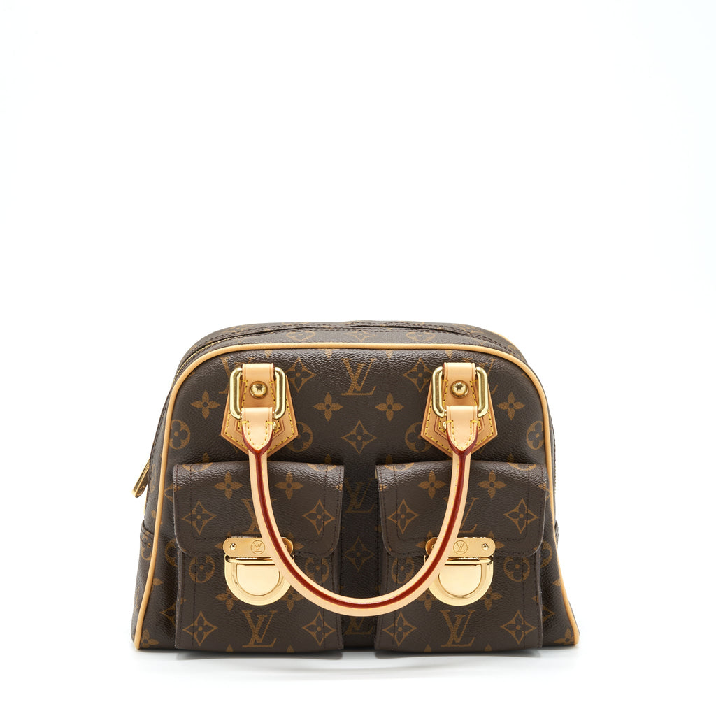 LOUIS VUITTON TOP HANDLE TOTE BAG MONOGRAM CANVAS GHW