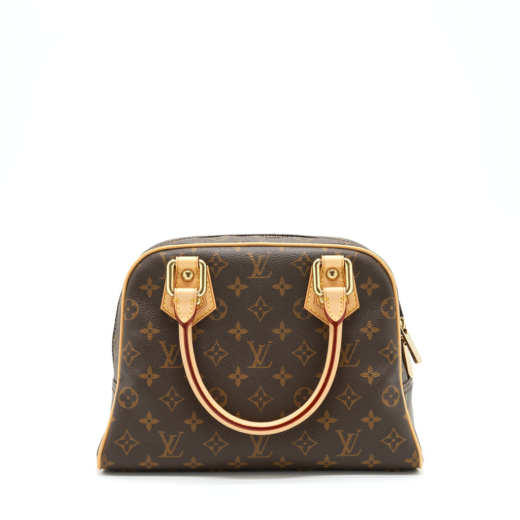 LOUIS VUITTON TOP HANDLE TOTE BAG MONOGRAM CANVAS GHW