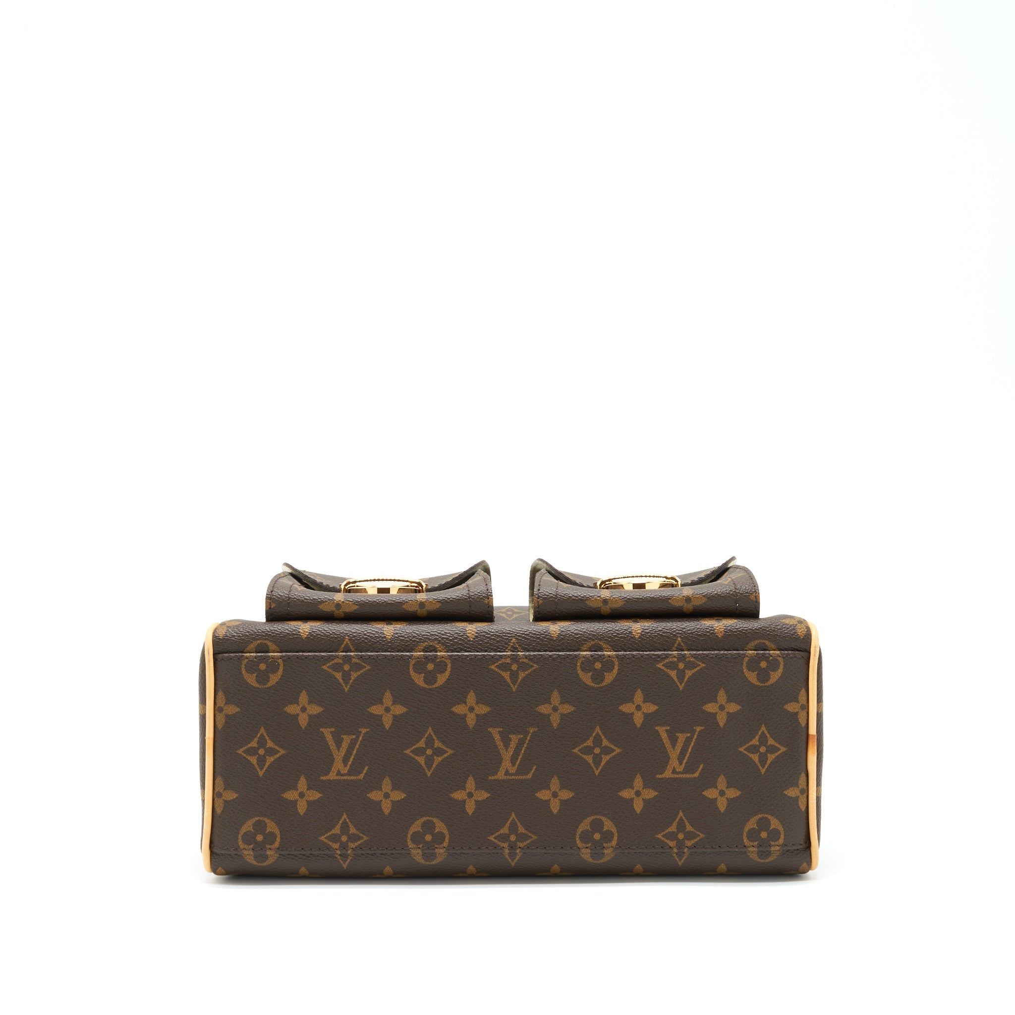 LOUIS VUITTON TOP HANDLE TOTE BAG MONOGRAM CANVAS GHW