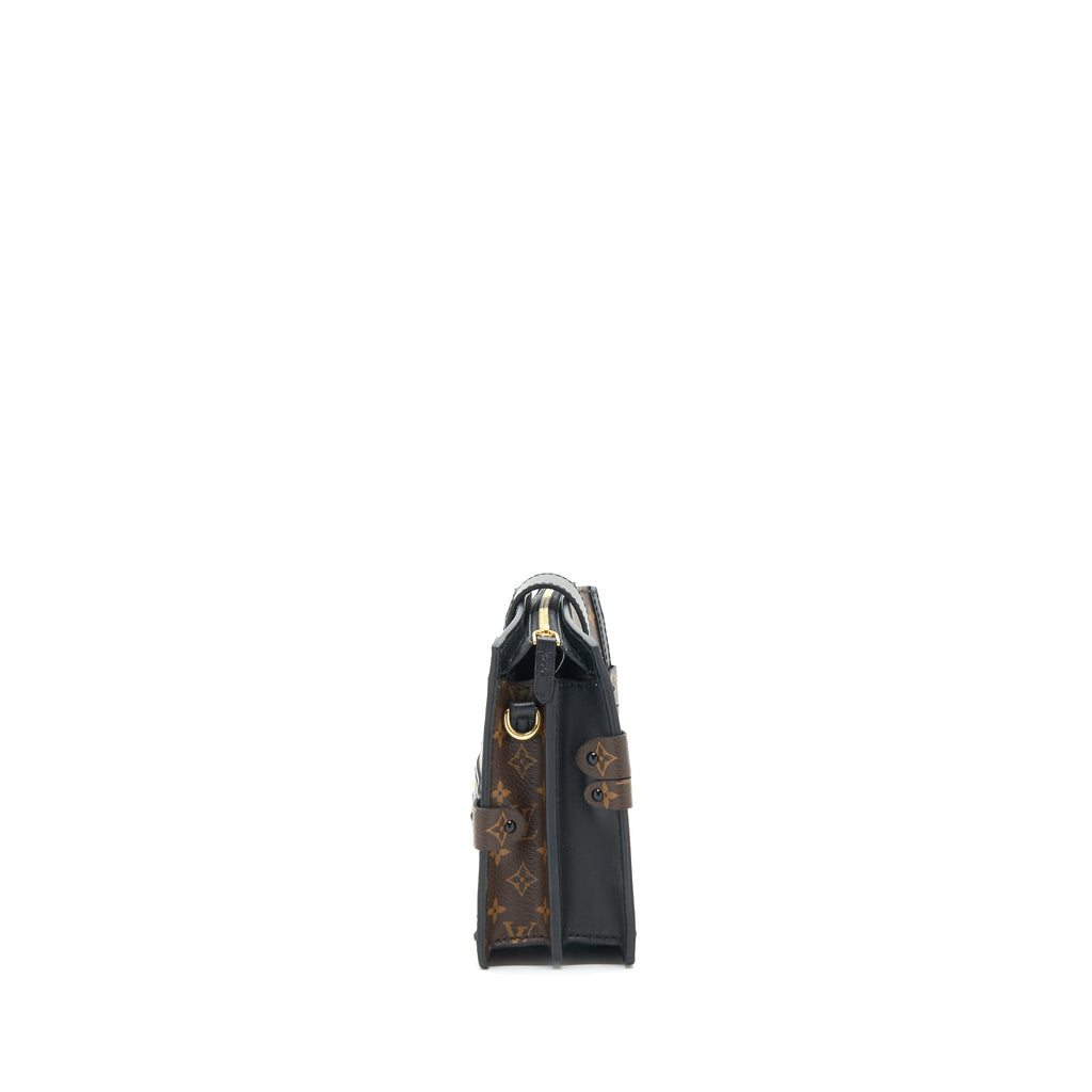 LOUIS VUITTON TRUNK CLUTCH BAG MONOGRAM