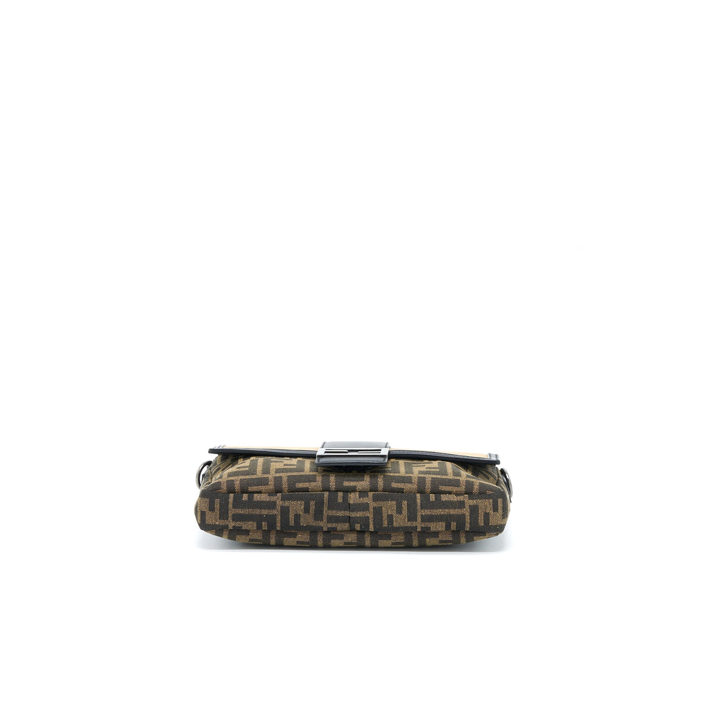 FENDI REGULAR BAGUETTE BAG FF JACQUARD CANVAS MULTICOLOUR SHW