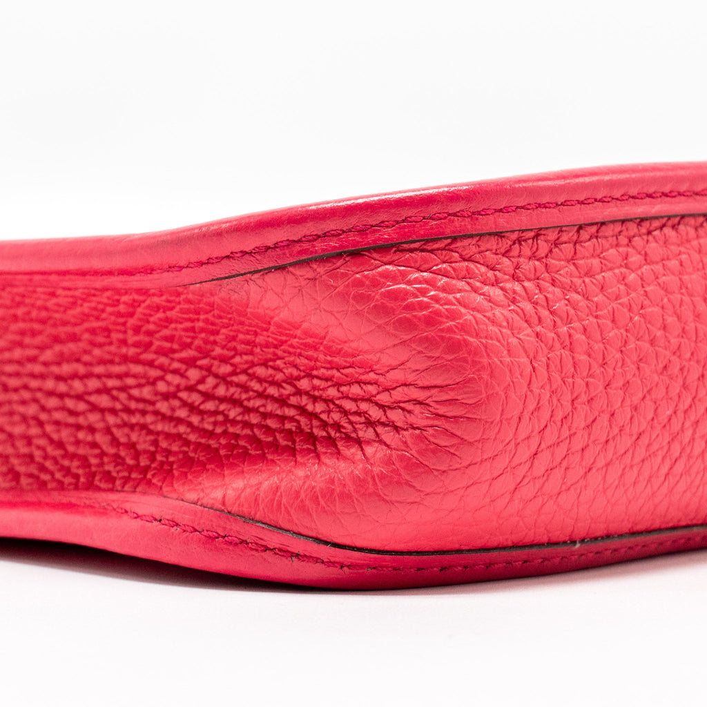 HERMES MINI EVELYNE CLEMENCE ROSE EXTREME SHW