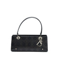 DIOR VINTAGE LADY DIOR LONG CUIR BAG CALFSKIN BLACK SHW