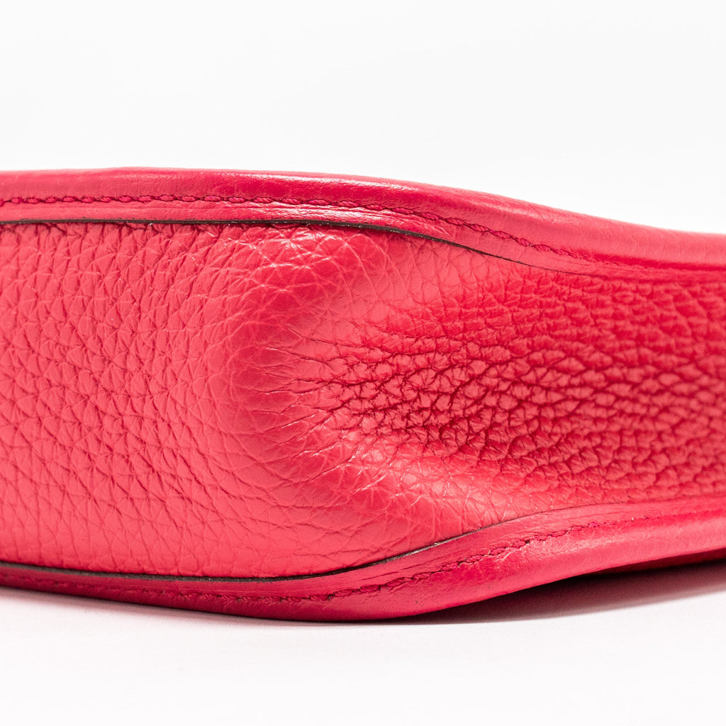 HERMES MINI EVELYNE CLEMENCE ROSE EXTREME SHW