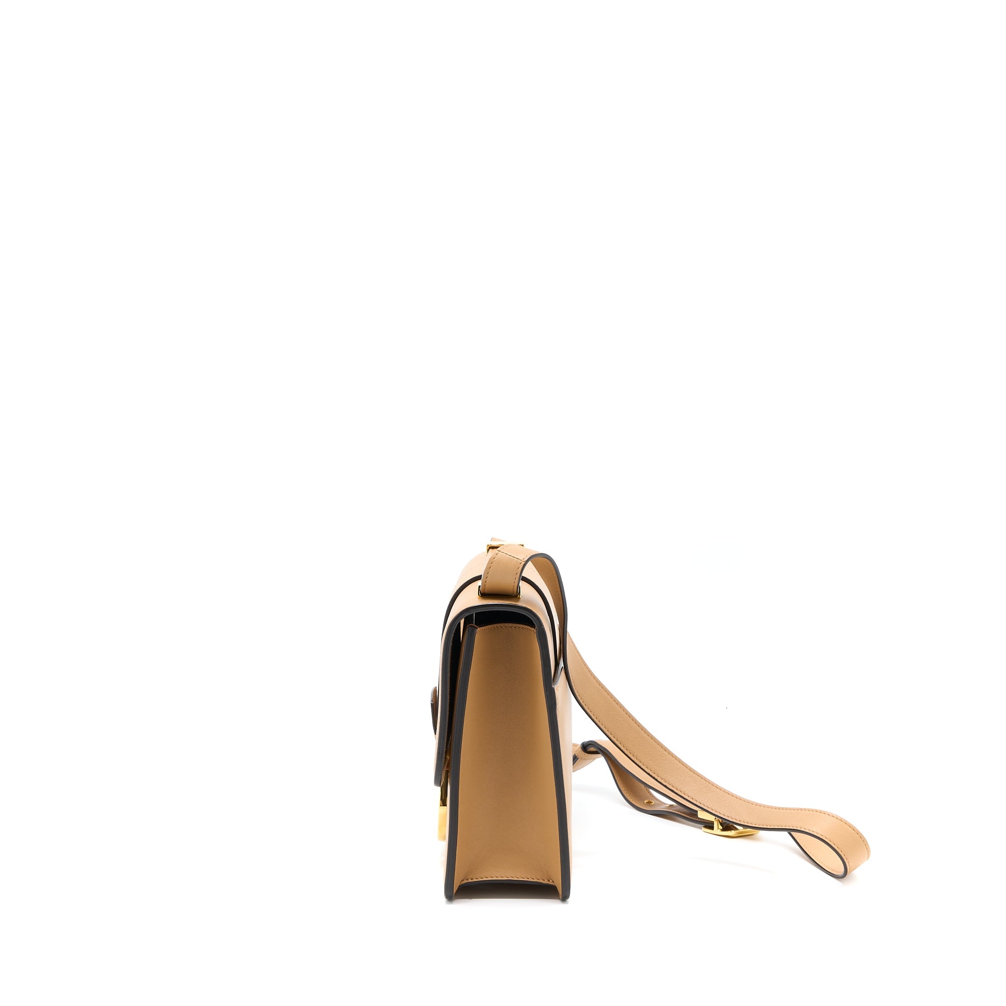 DIOR 30 MONTAIGNE MEDIUM BAG CALFSKIN DARK BEIGE GHW